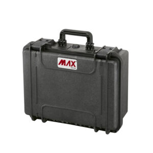 MALETA MAX CASES - MAX380H160V. color negro cerrada | Maletas Estancas